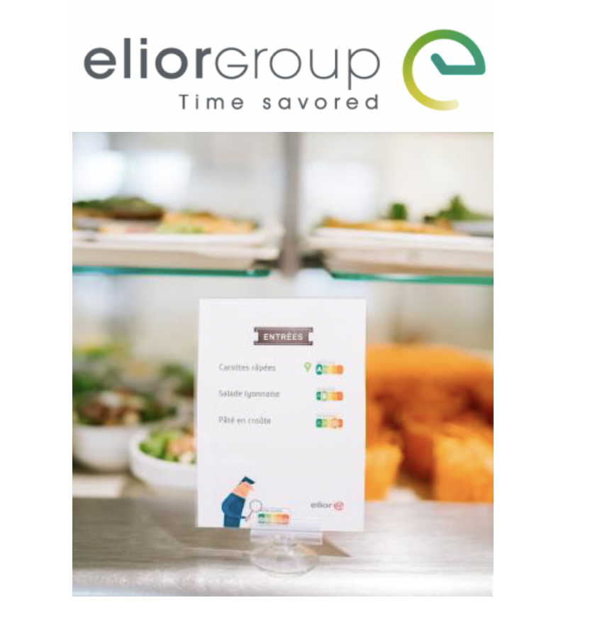 Elior : un déploiement massif du Nutri-Score en cantines scolaires