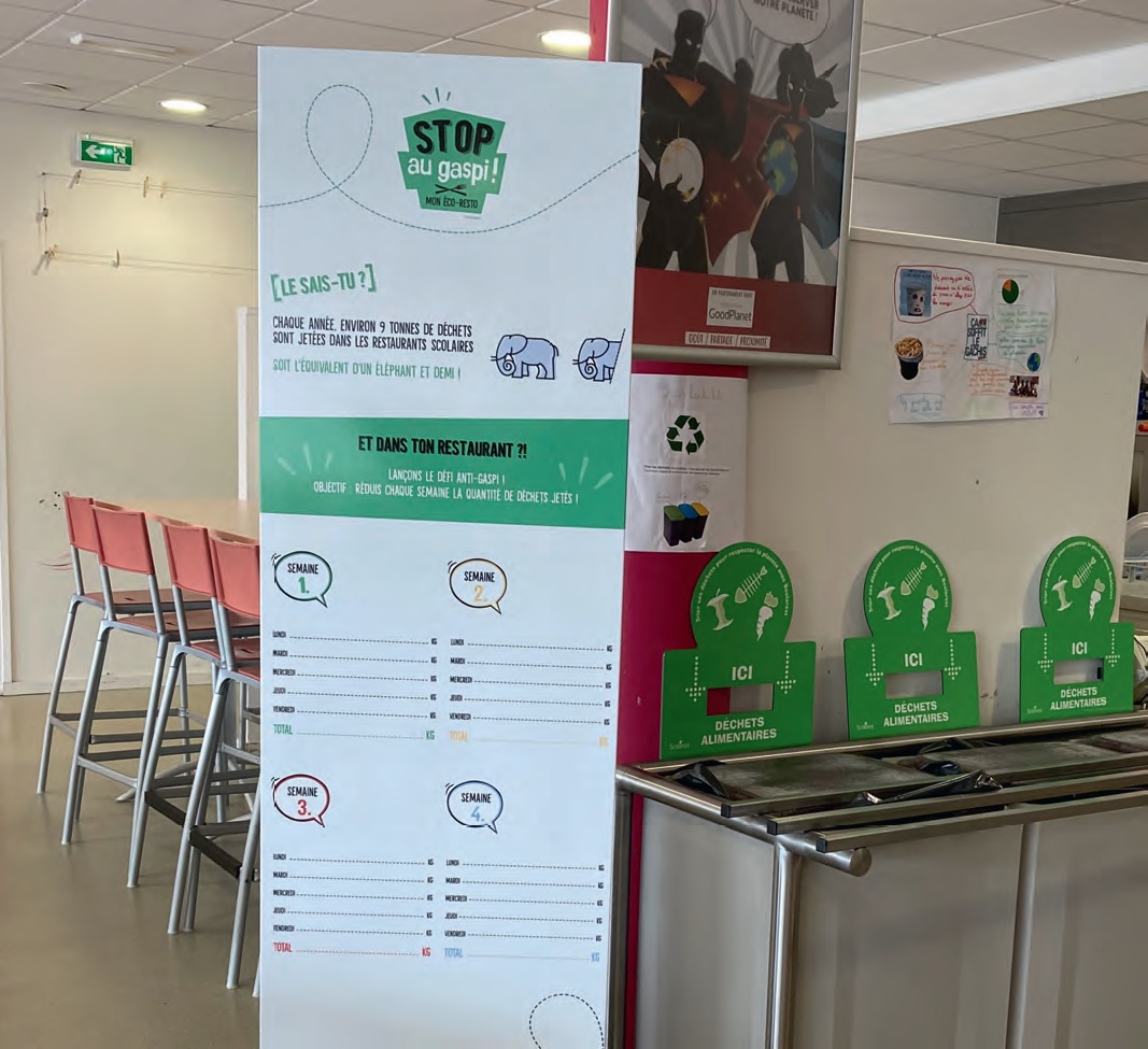 Un atelier formation « Mission Stop au Gaspi » par Scolarest