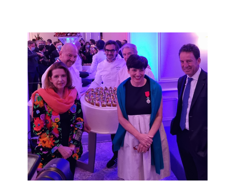 Anna Notarianni décorée de la Légion d’Honneur