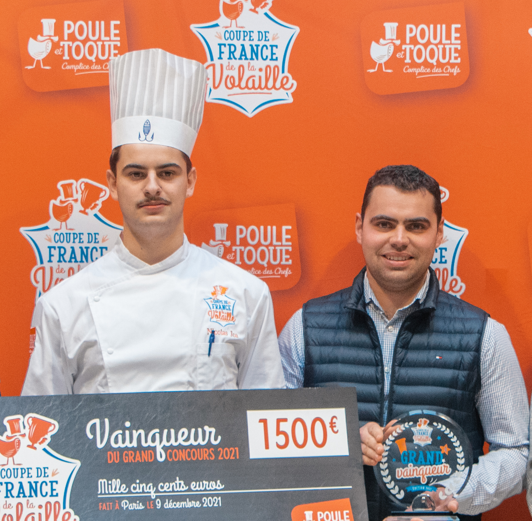 Nicolas Joa, vainqueur de la Coupe de France de la Volaille by Poule et Toque
