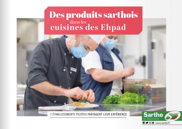 Les Ehpad sarthois accompagnés vers une alimentation plus locale
