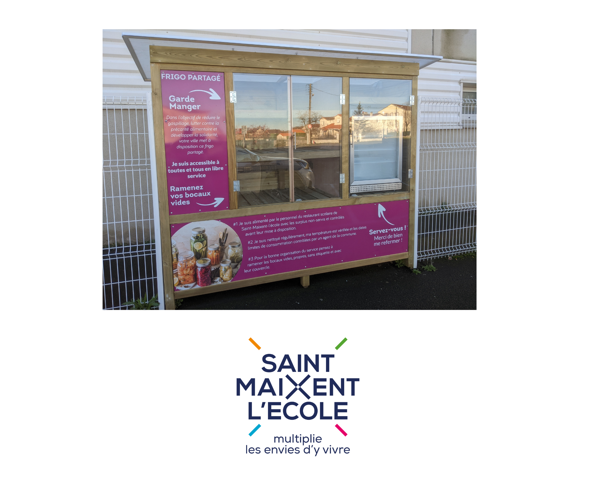 Un frigo partagé pour lutter contre le gaspillage alimentaire