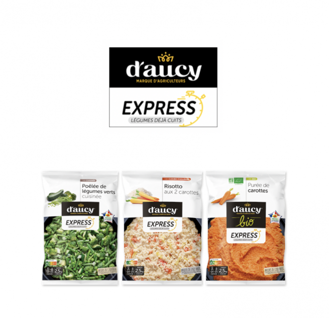 Trois nouvelles références de légumes surgelés par d’aucy foodservice