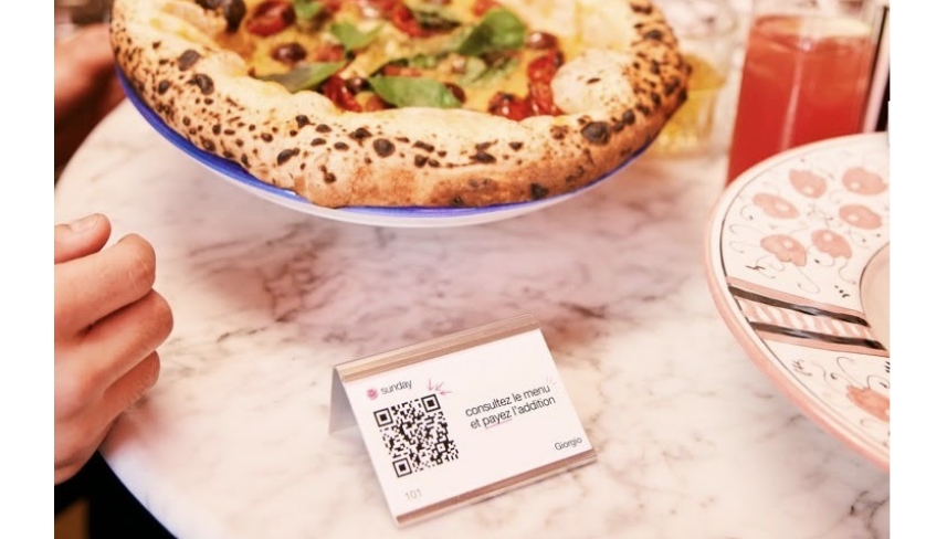 Sunday, système de paiement par QR Code pour la restauration