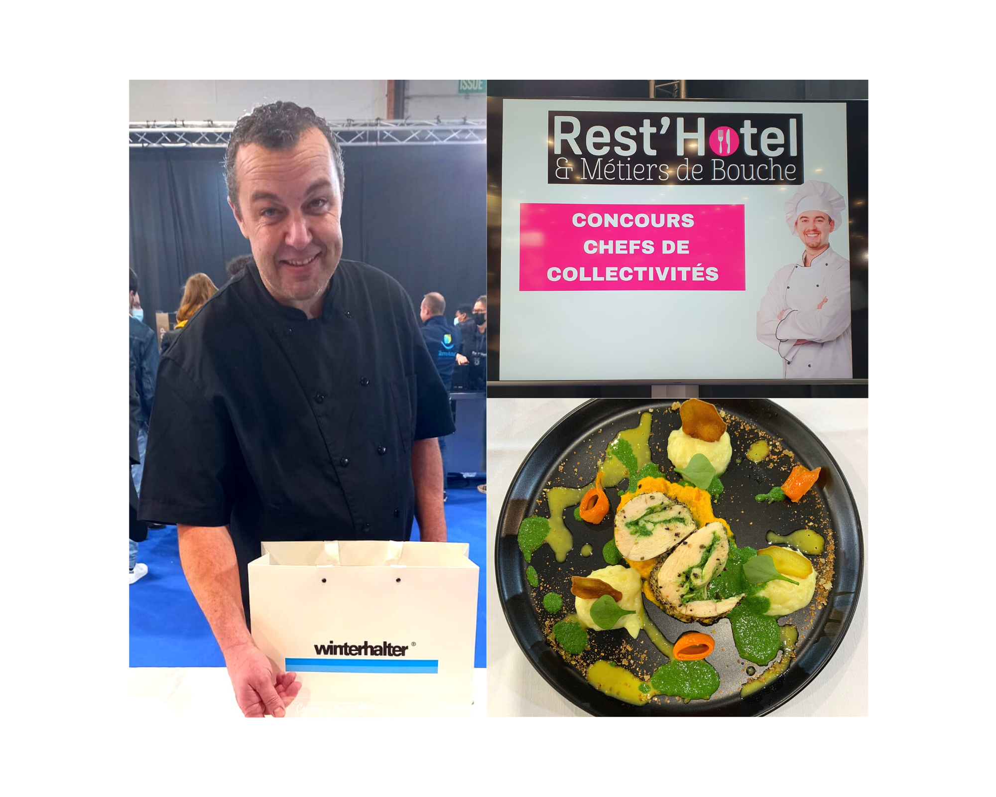 Arnaud Leroy, gagnant du concours des Chefs de collectivité à Rennes