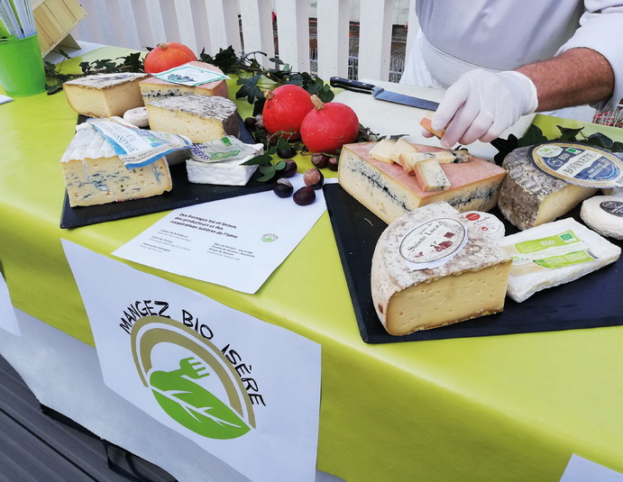Développer l’alimentation bio en Isère