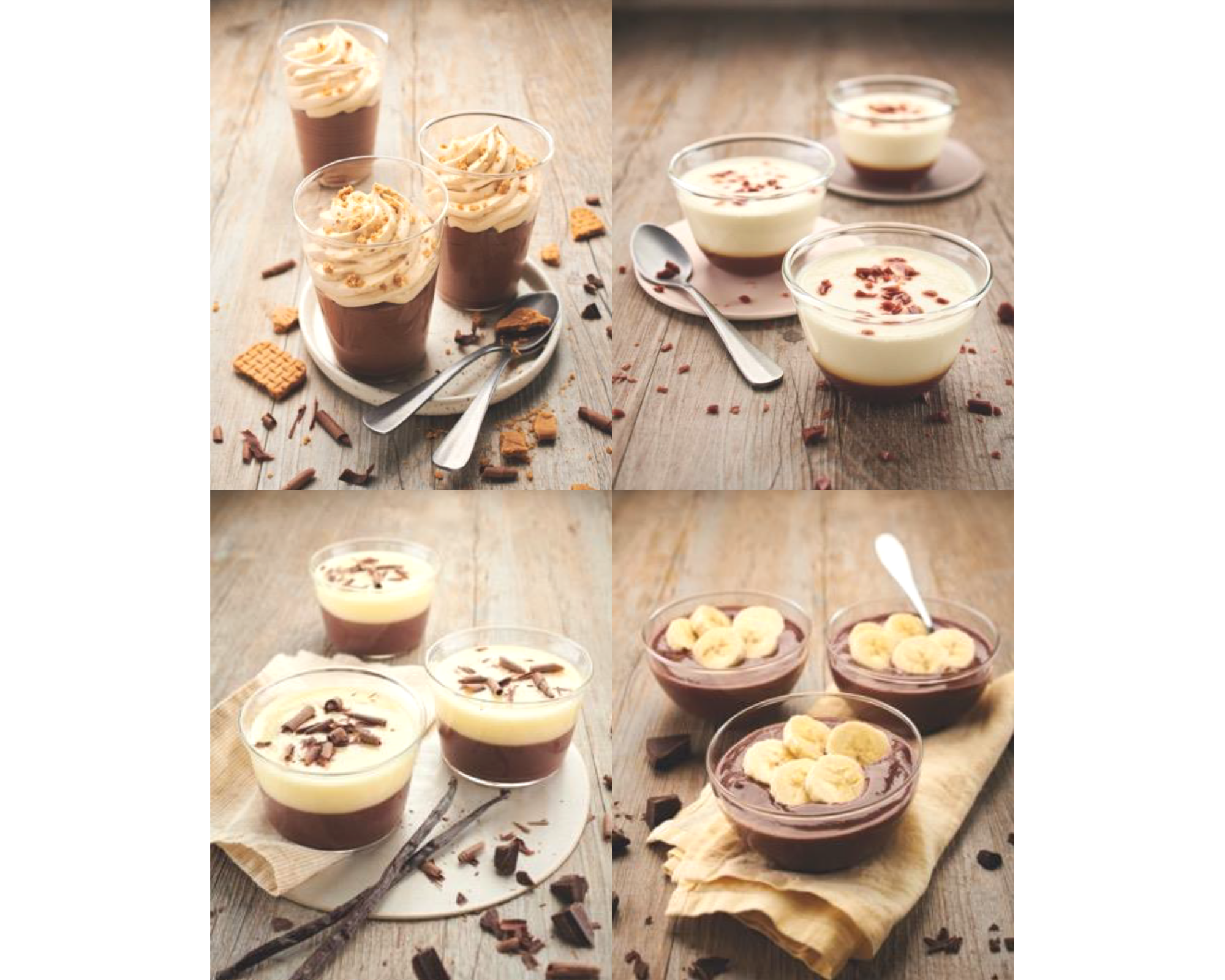 5 nouvelles préparations à froid pour desserts « clean label » par alsa Professionnel