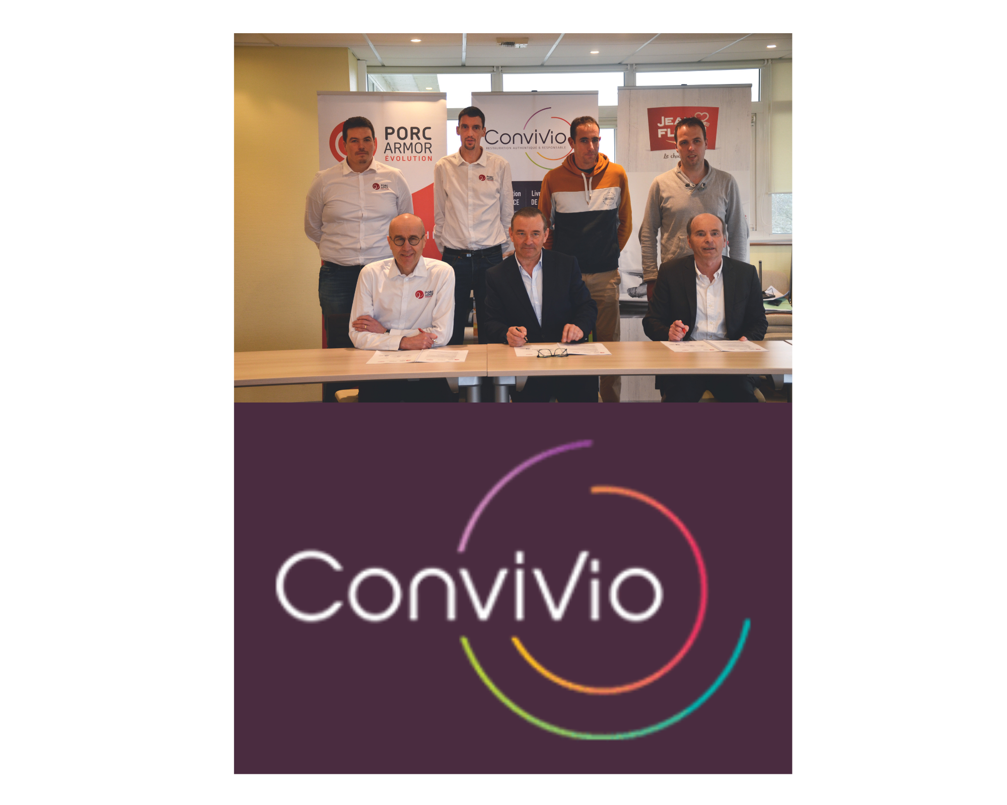 Convivio, Porc Armor Évolution et Jean Floc’h : ensemble pour répondre aux exigences d’Egalim
