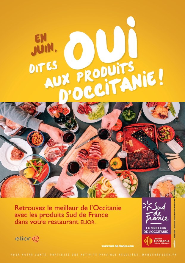 Les produits d’Occitanie à l’honneur en juin dans les restaurants d’entreprise Elior