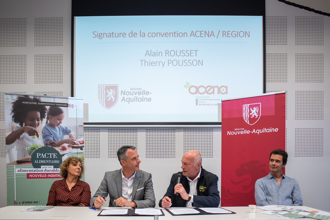La Nouvelle-Aquitaine s’engage pour renforcer l’approvisionnement local et de qualité de ses cantines