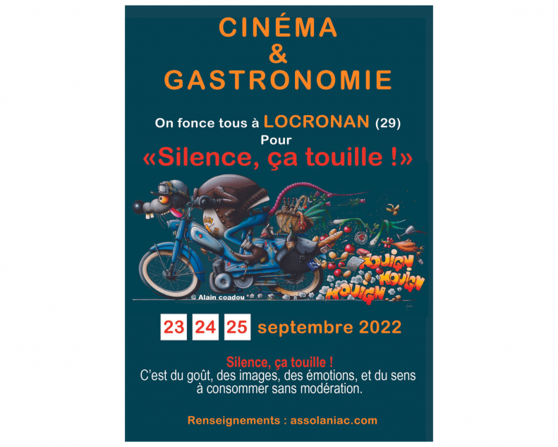 « Silence, ça touille ! », nouveau festival ciné-gastronomique à Locronan