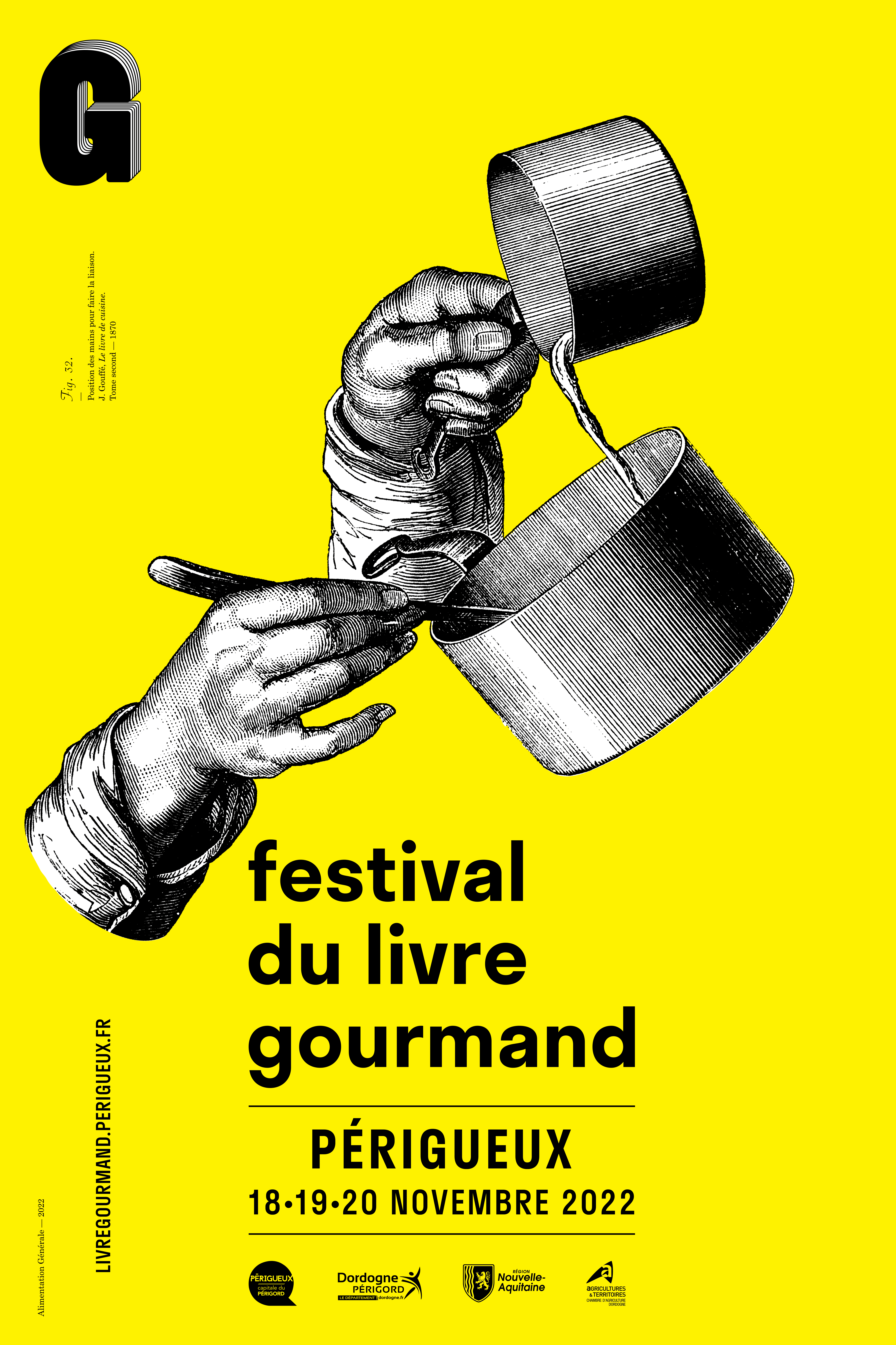 Le Festival du Livre gourmand revient du 18 au 20 novembre
