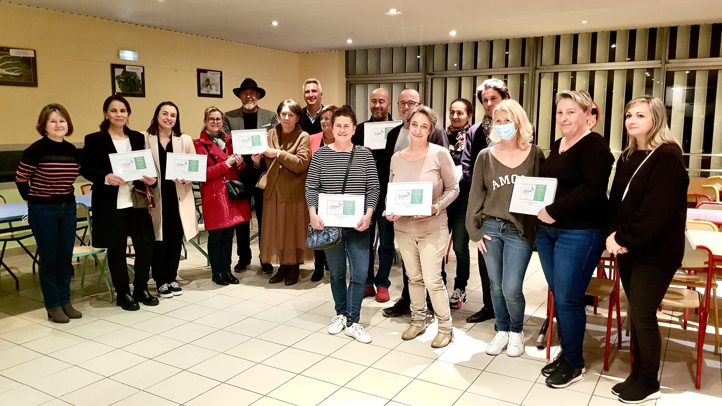 La ville de Mouans-Sartoux reçoit le niveau 3 excellence d’Ecocert