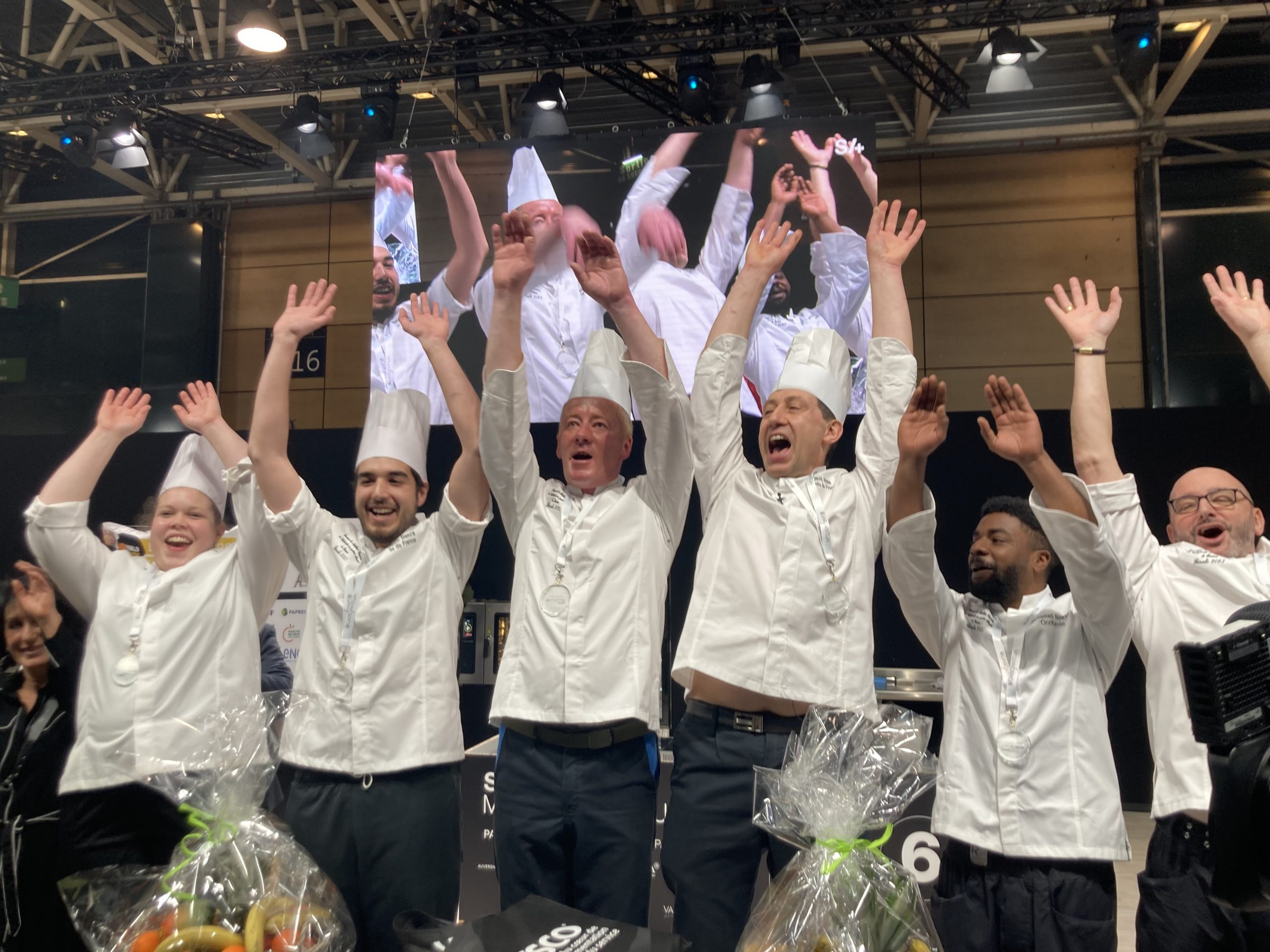 David Rose et Thibaut Tanfin vainqueurs de la 18e finale du Gargantua au Sirha 2023