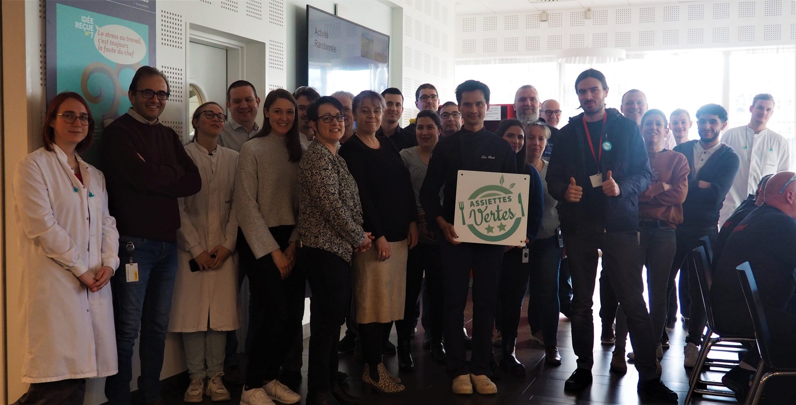 Le restaurant Sodexo Lonza – Capsugel de Colmar obtient le label Assiettes Vertes