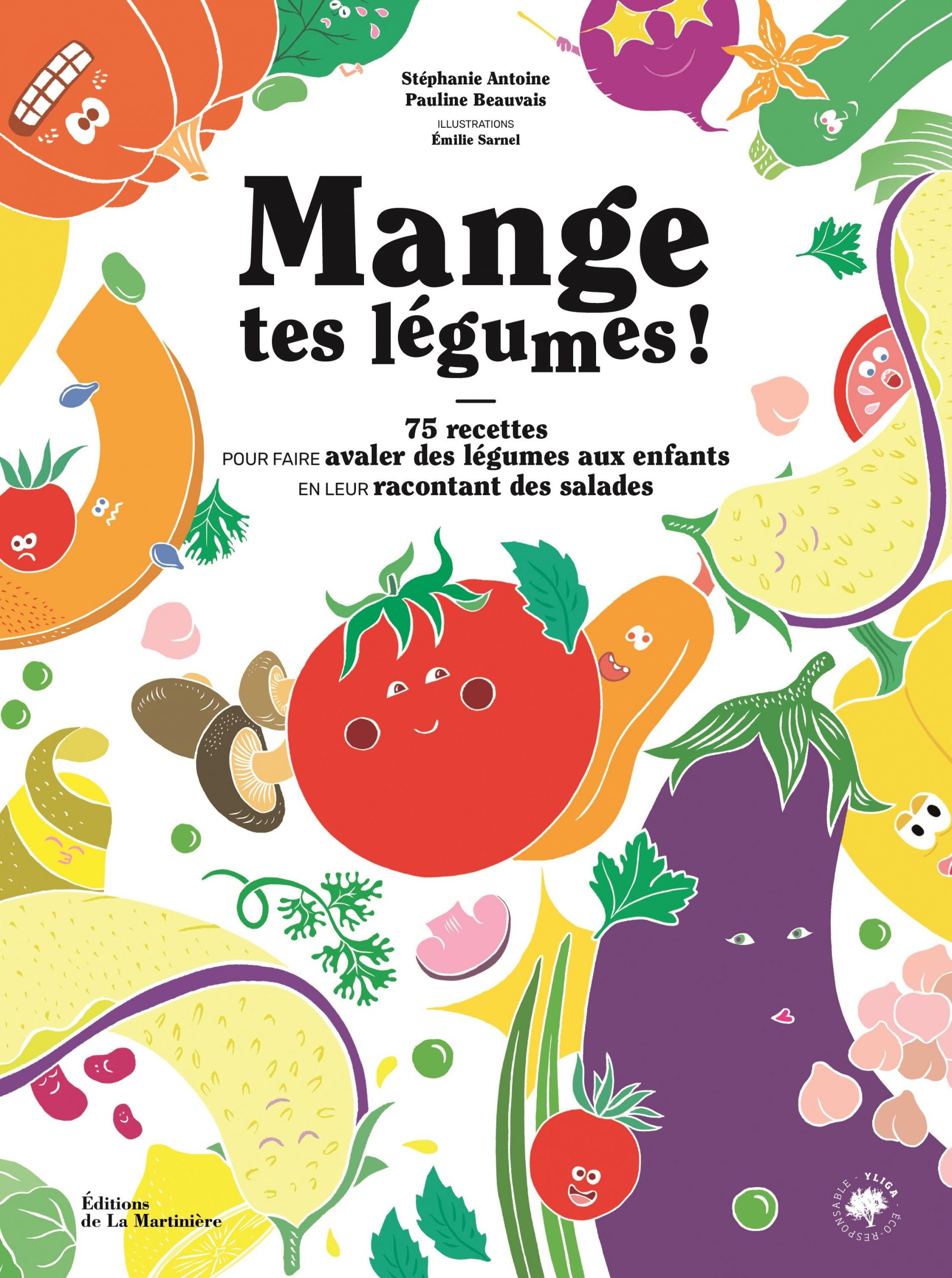 « Mange tes légumes ! » le nouveau livre pour faire aimer les légumes aux enfants