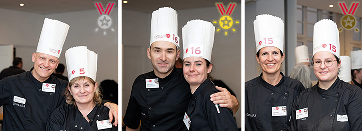 Concours : Les duos DomusVi pour le Concours des Chefs