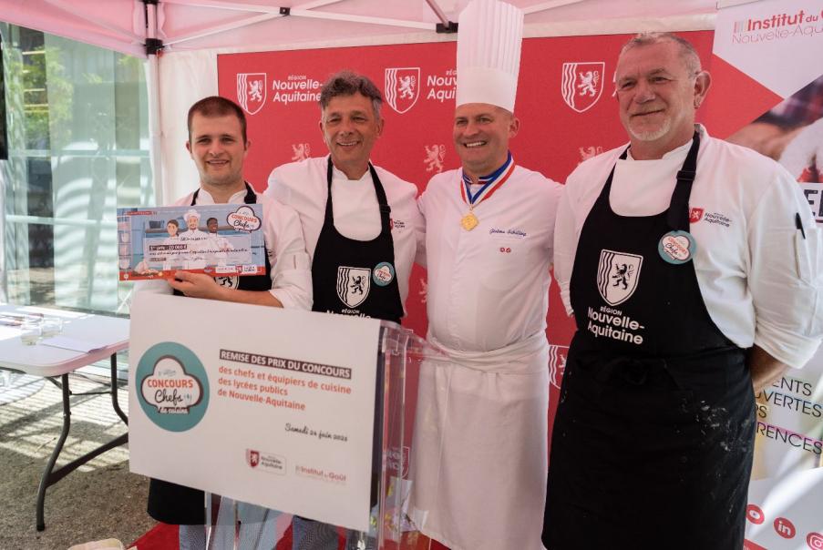 Le lycée Jean Hyppolite de Jonzac lauréat du concours « Chefs et équipiers de cuisine des lycées de Nouvelle-Aquitaine »