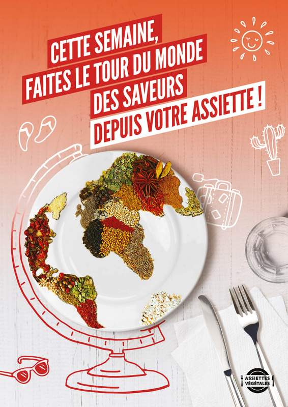 Une « Semaine tour du monde » par l’association Assiettes Végétales