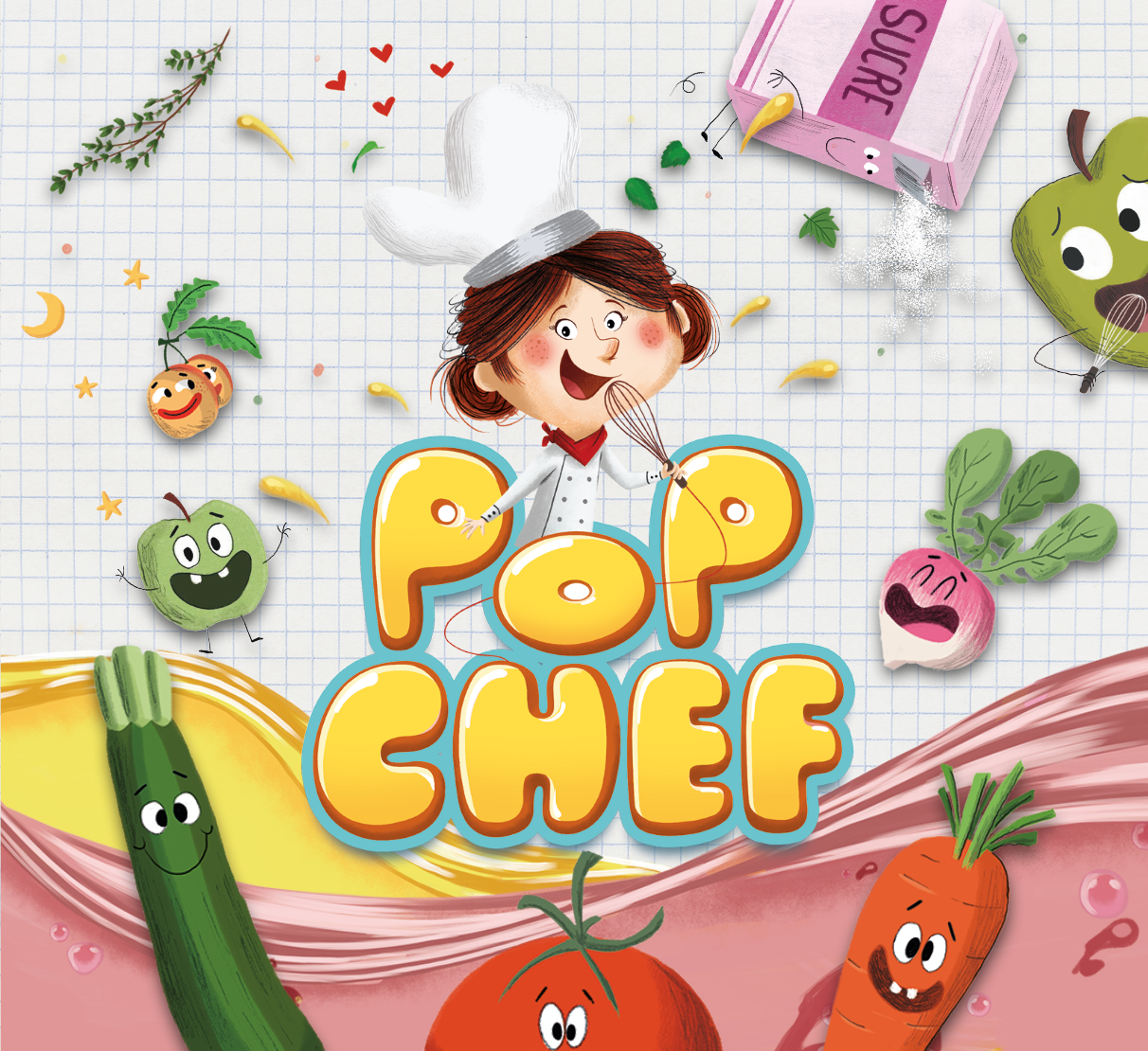 Pop Chef, un album musical prônant le bien manger