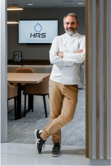 Le chef doublement étoilé Christophe Aribert aux commandes d’un restaurant d’entreprise
