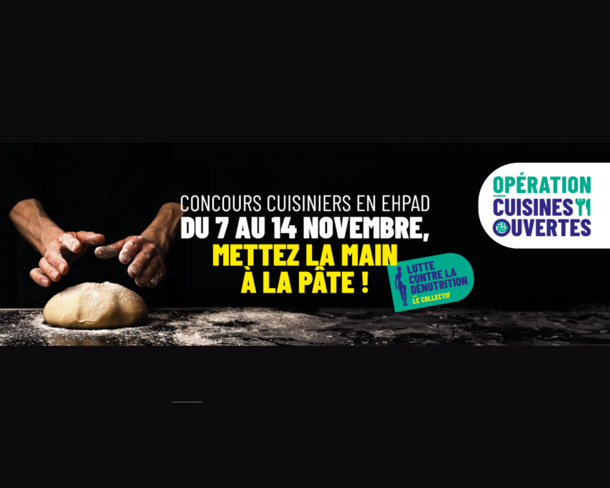 Les Ehpad au cœur de la Semaine nationale de la dénutrition avec l’opération « Cuisines Ouvertes »
