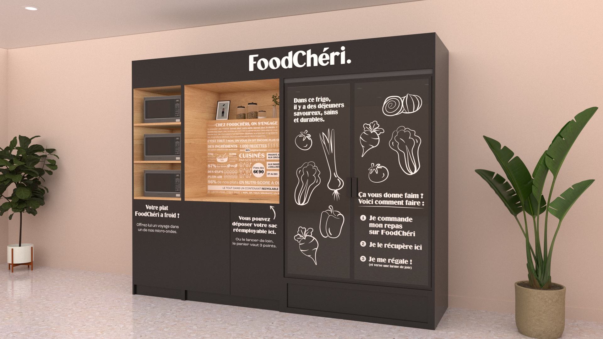 Le Comptoir Autonome, une innovation FoodChéri