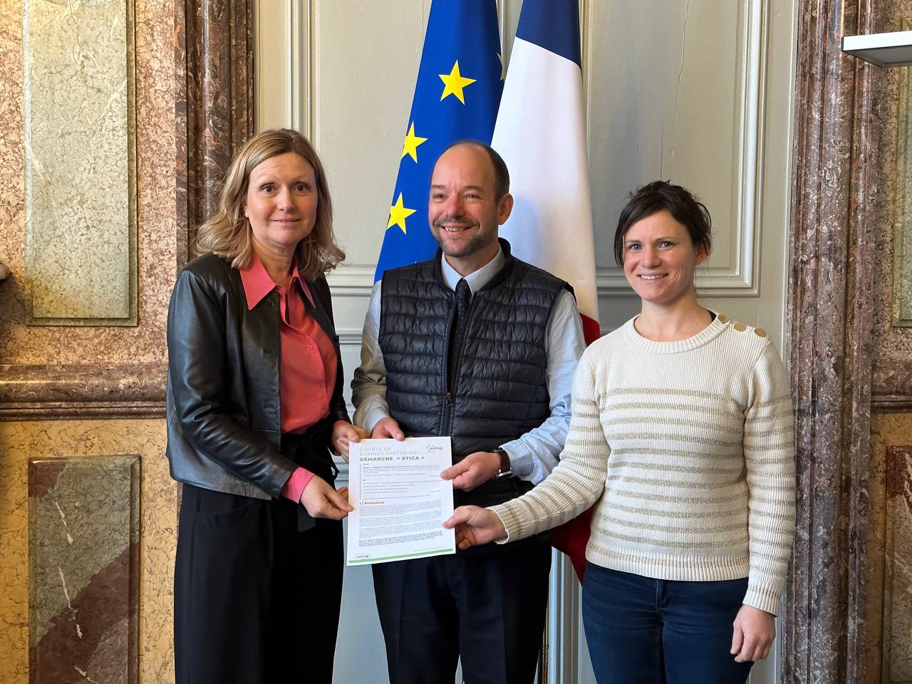 La restauration de l’Assemblée nationale s’inscrit dans la démarche Etica