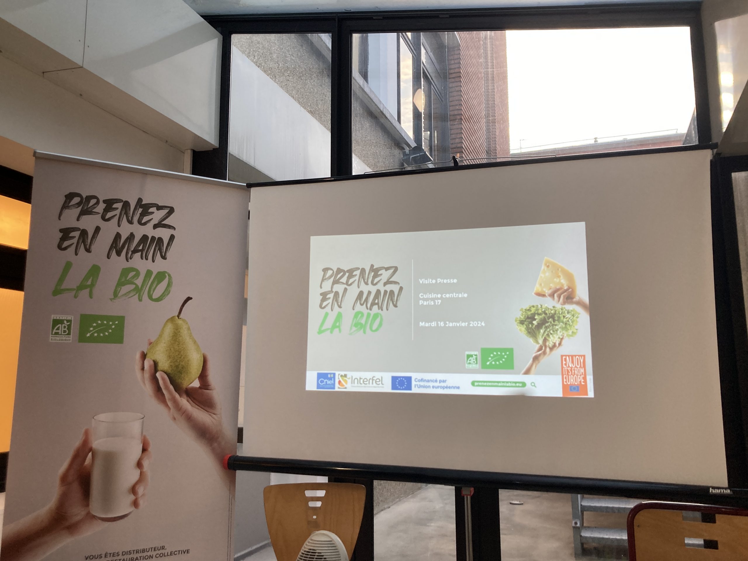 Le bio dans les cantines au cœur d’un échange entre le Cniel et Interfel