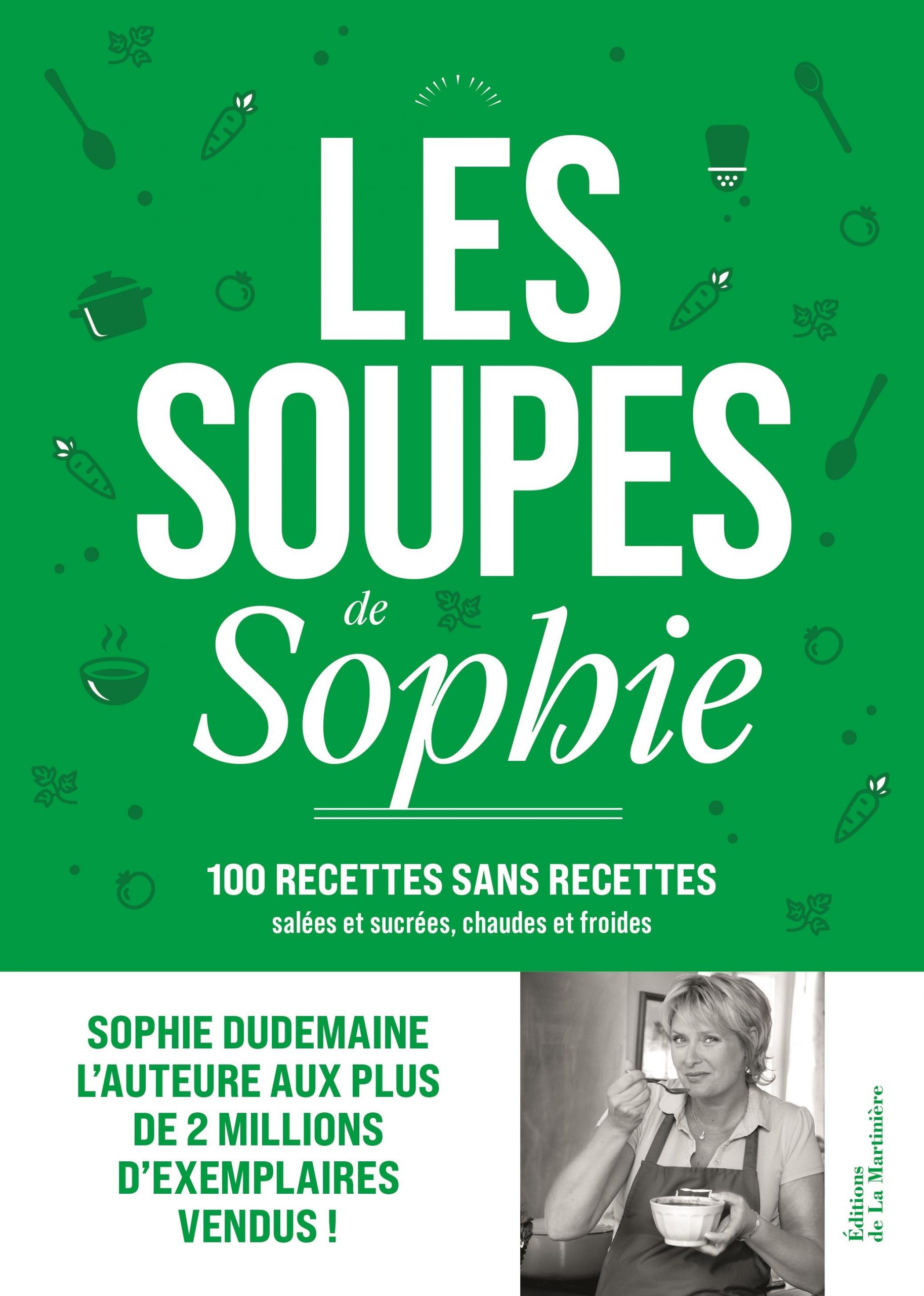 Après les cakes, Sophie Dudemaine présente ses soupes
