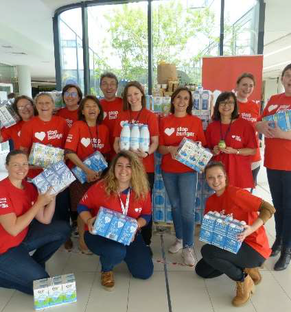 Sodexo et Stop Hunger renouvellent leur partenariat avec les Restos du Coeur