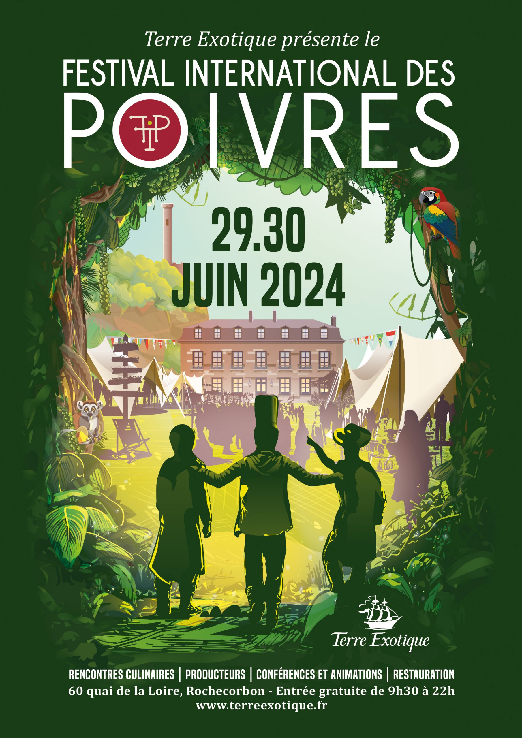 Rochecorbon fête le poivre les 29 et 30 juin prochain