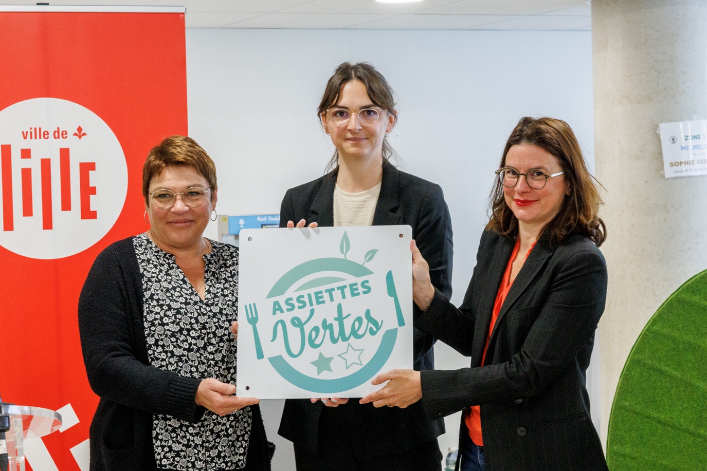 Lille obtient le label Assiettes Vertes