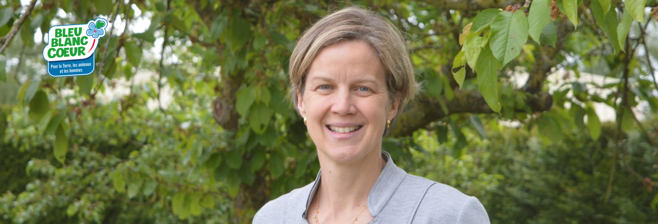 Nathalie Kerhoas, présidente de la nouvelle SCIC Bleu-Blanc-Coeur