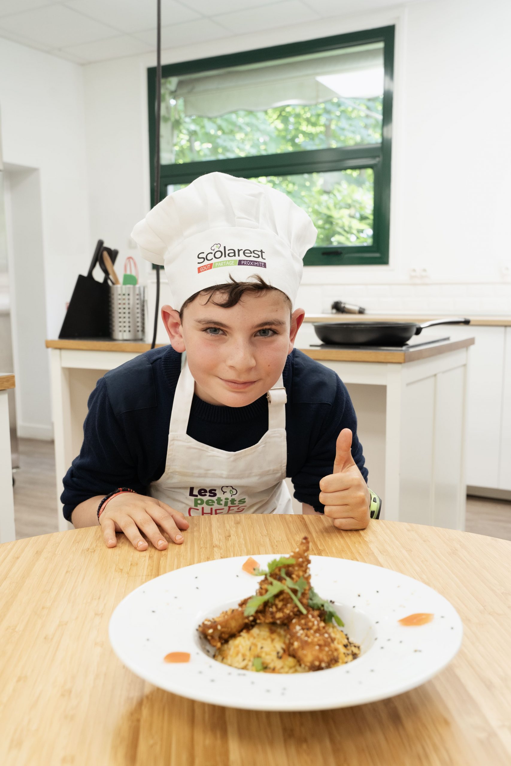 Nethan remporte la finale Île-de-France des « Petits Chefs » Scolarest