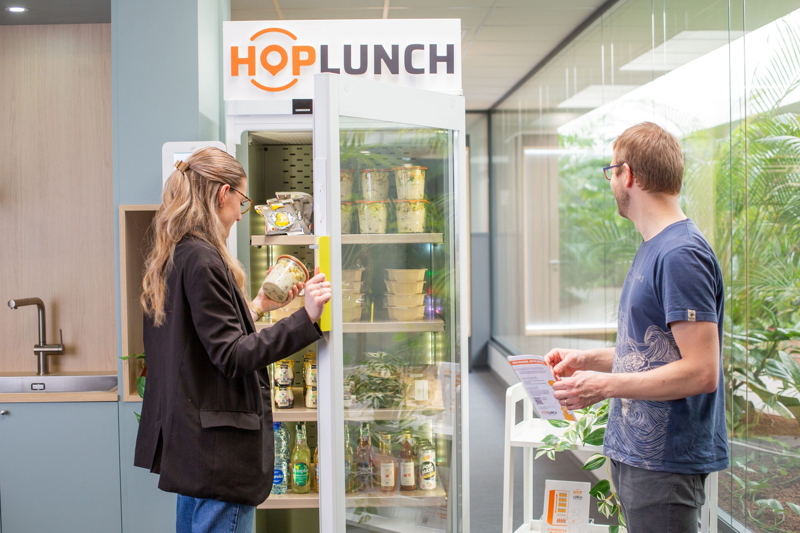 HopLunch déploie ses frigos connectés dans les zones d’activités économiques