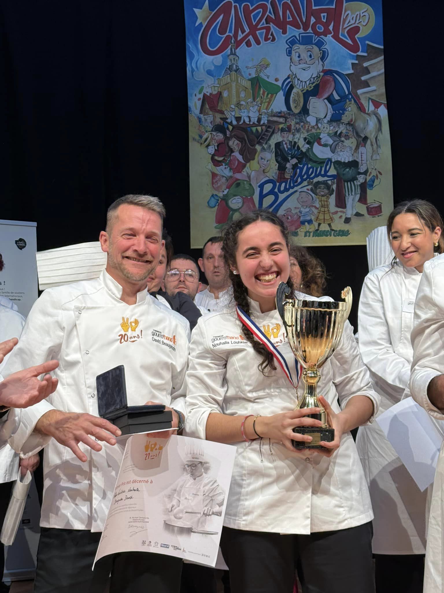 Nouhaila Louhkiar et David Beaugendre lauréats de l’Assiette Gourm’Hand