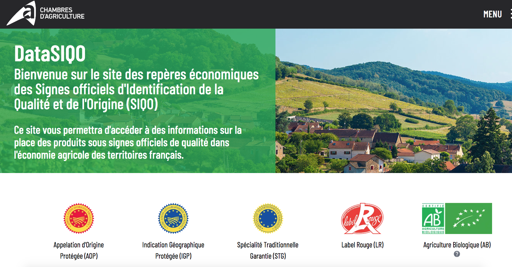 INAO et Chambres d’agriculture France lancent DataSIQO