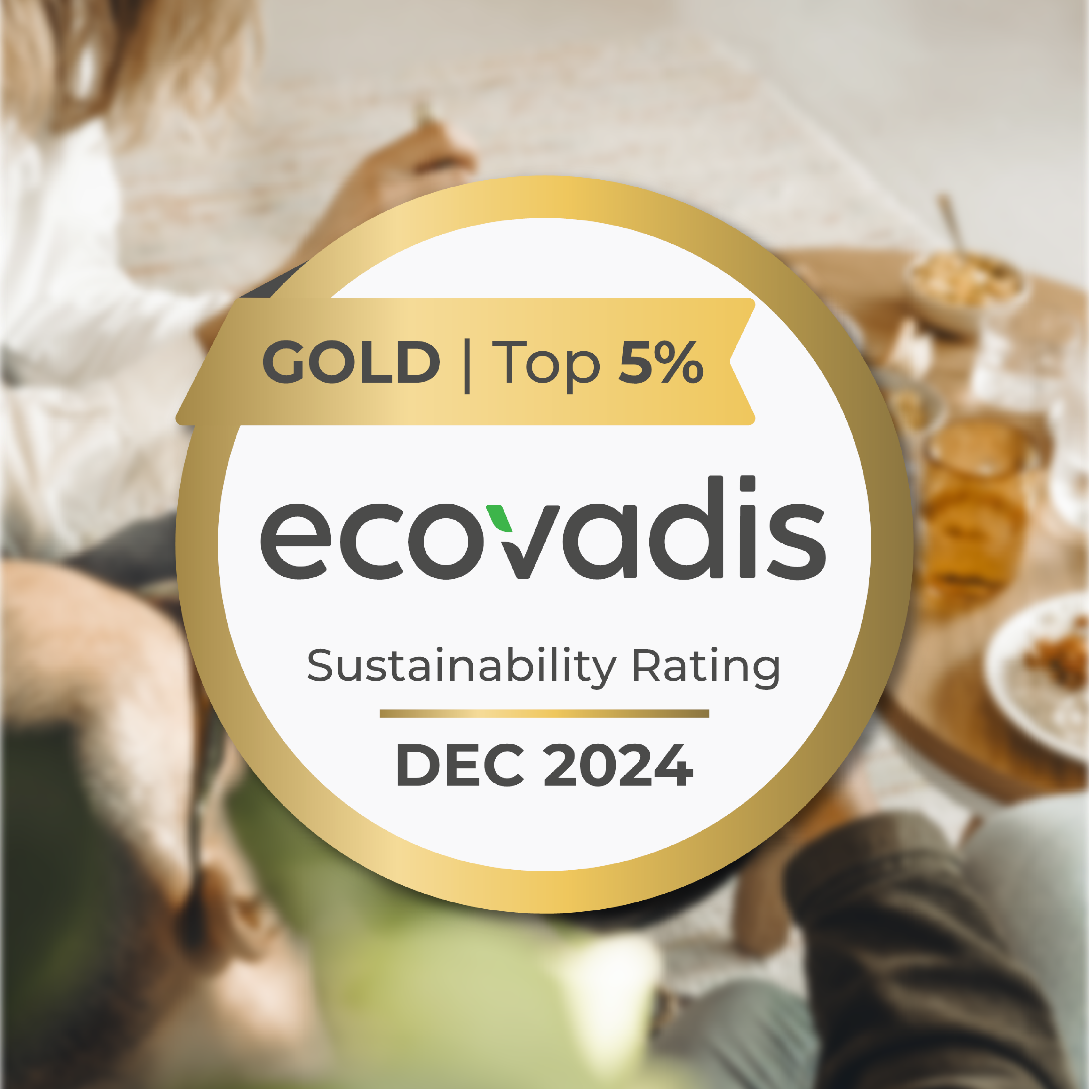 Foodles décroche la labellisation EcoVadis Gold