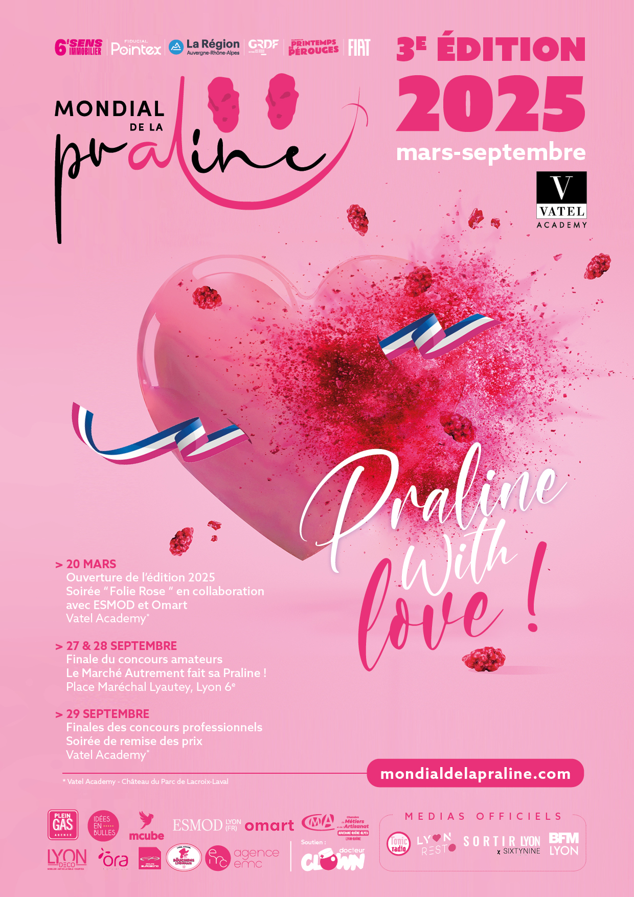 3e édition du Mondial de la Praline : les candidatures sont ouvertes !