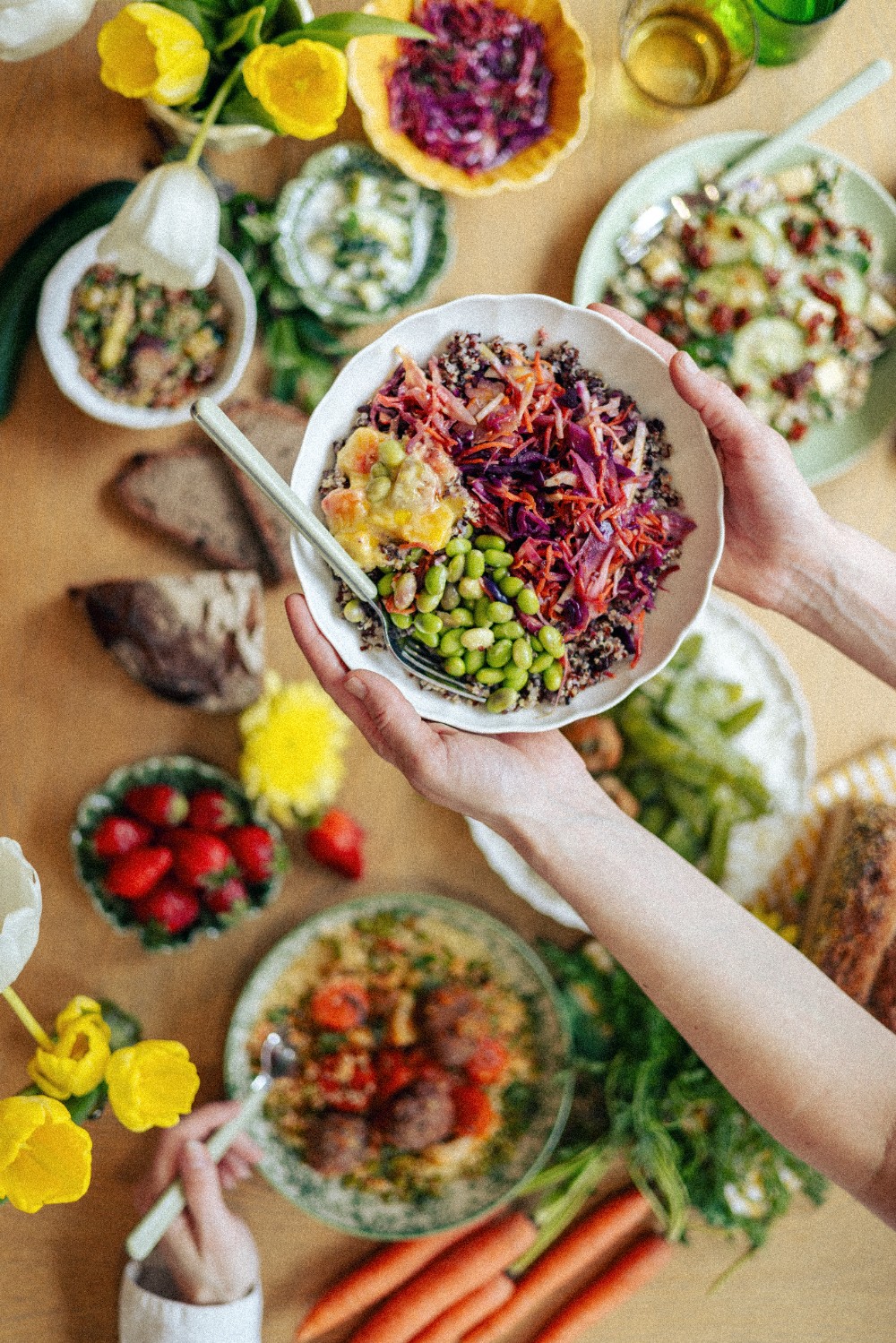 Une carte printanière signée Foodles