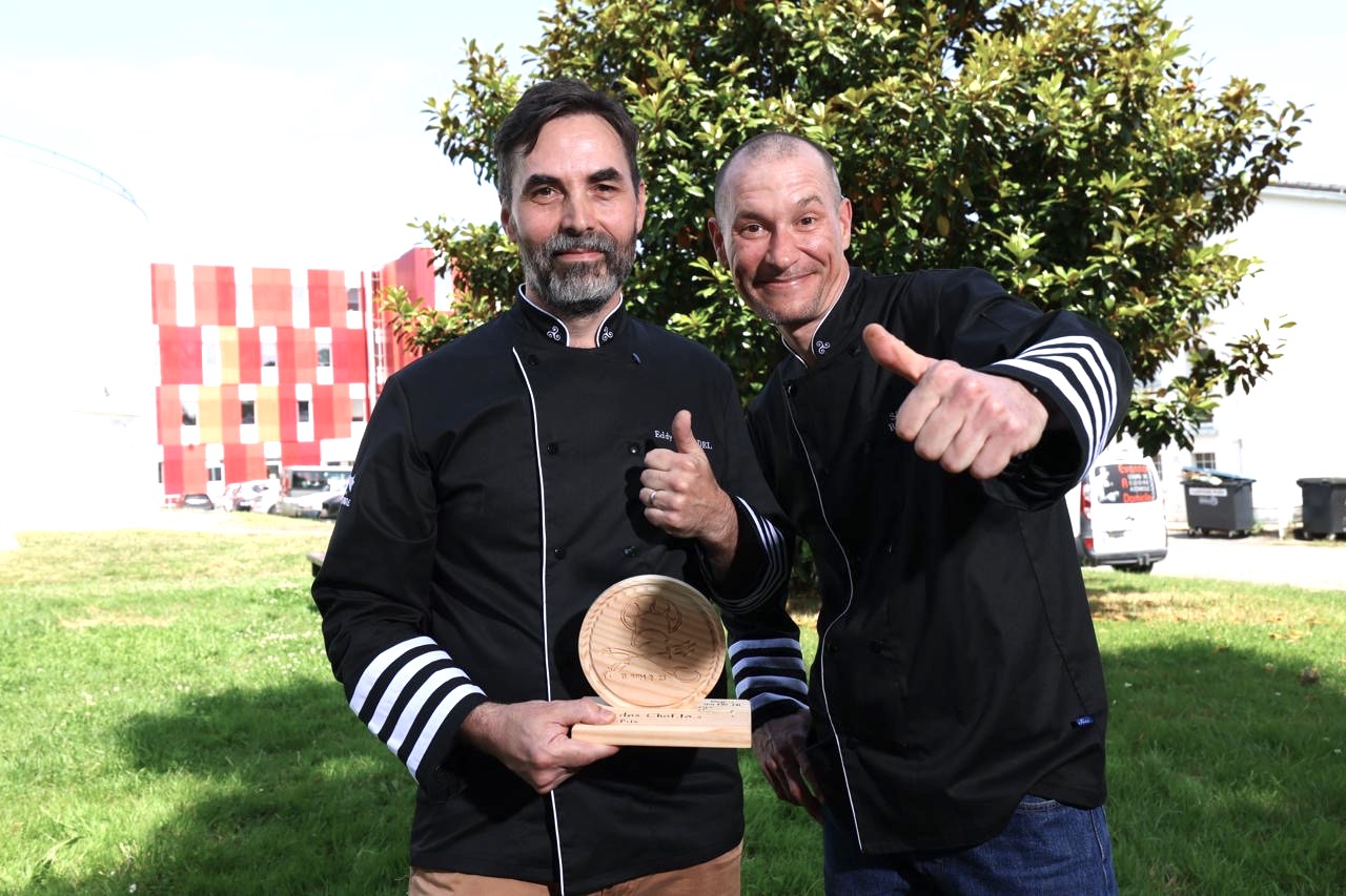 Eddy Bourdel et Sébastien Robuchon, lauréats du Défi des Chefs !