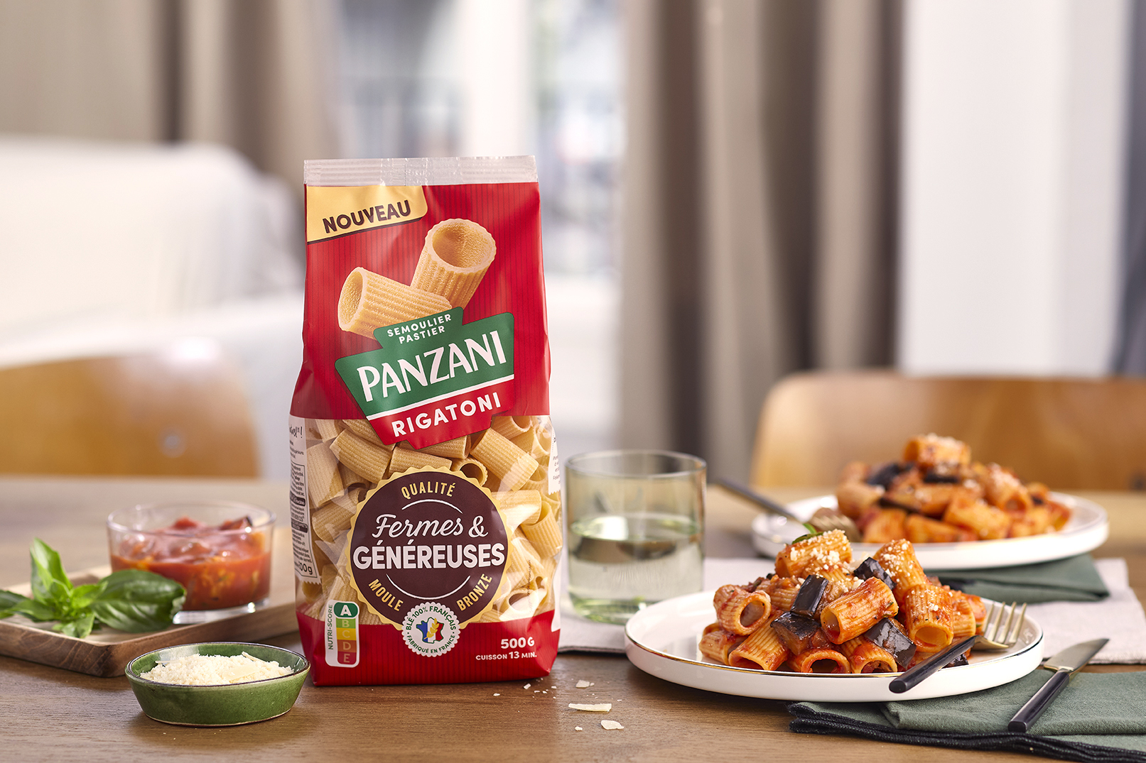 Une nouvelle gamme premium de pâtes signée Panzani