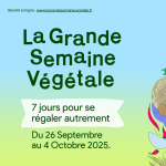 La Grande Semaine Végétale : une semaine pour une alimentation plus durable