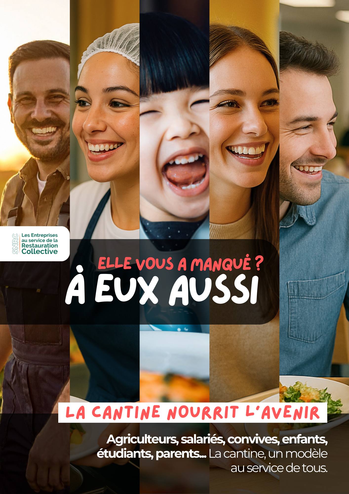 Le SNRC présente sa campagne de publicité pour la restauration collective