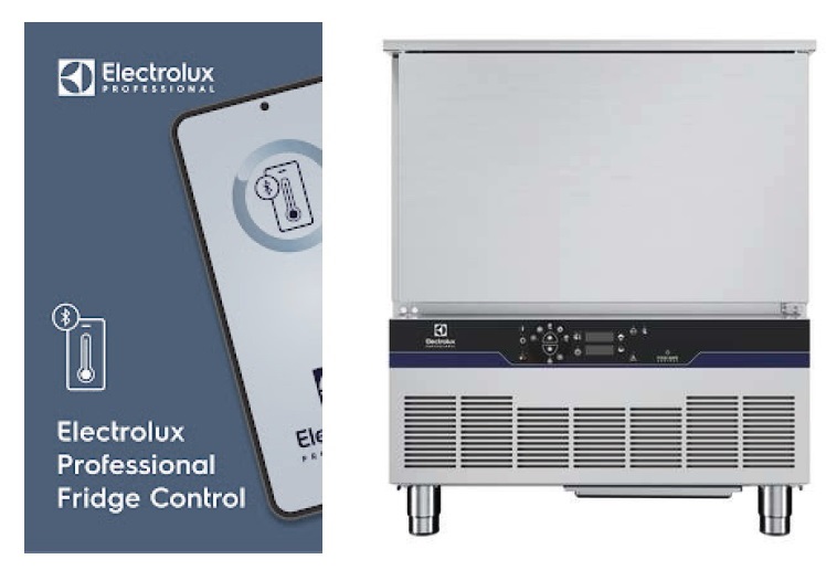 HPE et appli Fridge Control par Electrolux Professional