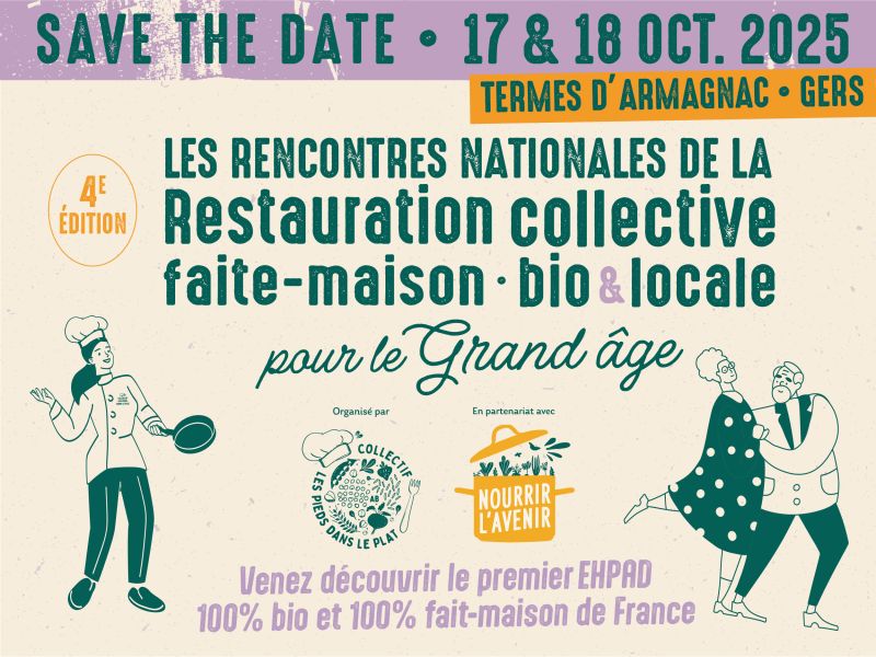 Le Collectif les Pieds dans le Plat présente le 1er Ehpad 100 % fait maison, bio et local