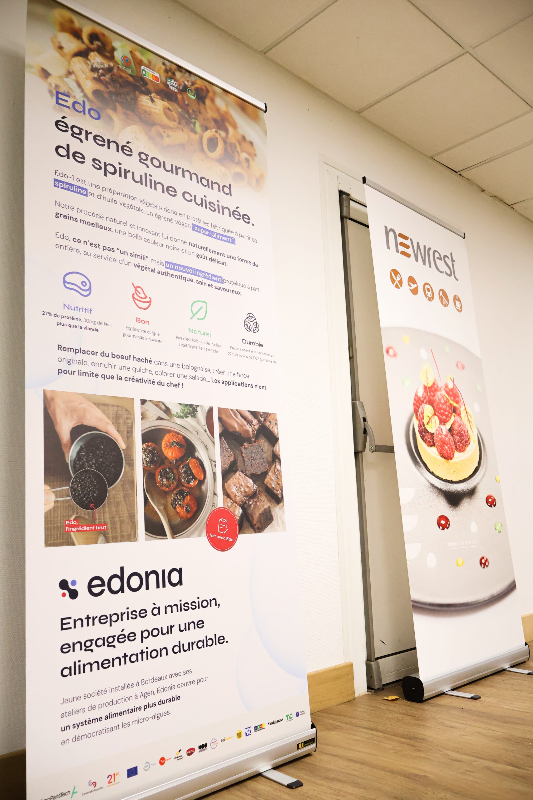 Un partenariat entre Edonia et Newrest pour l’alimentation végétale