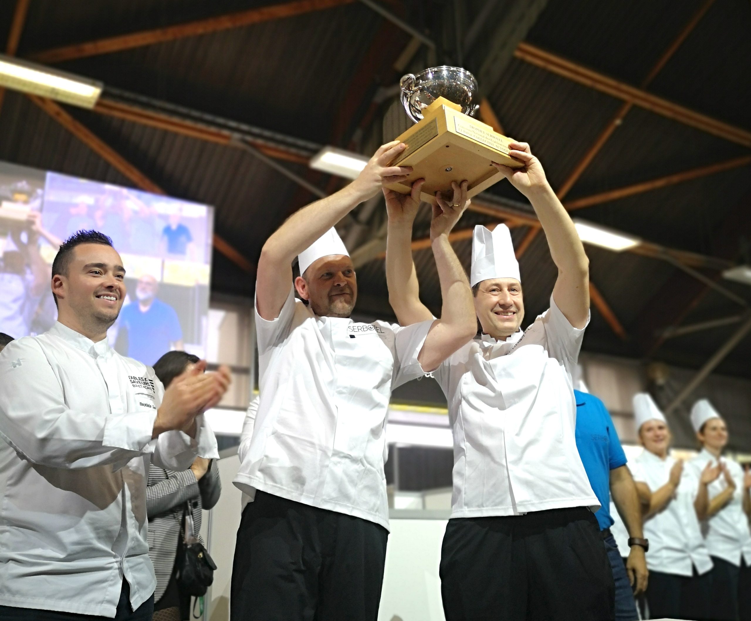 David Rose et Benoît Plée, vainqueurs du Trophée Serbotel