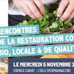 Les rencontres de la restauration collective bio, locale et de qualité en novembre